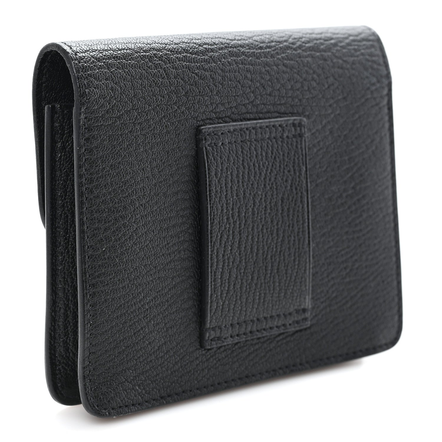 Hermes Chevre Mysore Roulis Slim Wallet Black 3 of 7