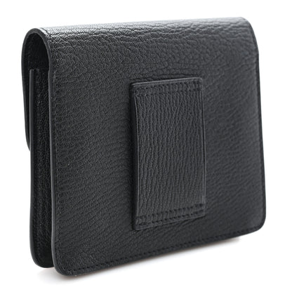 Hermes Chevre Mysore Roulis Slim Wallet Black 3 of 7