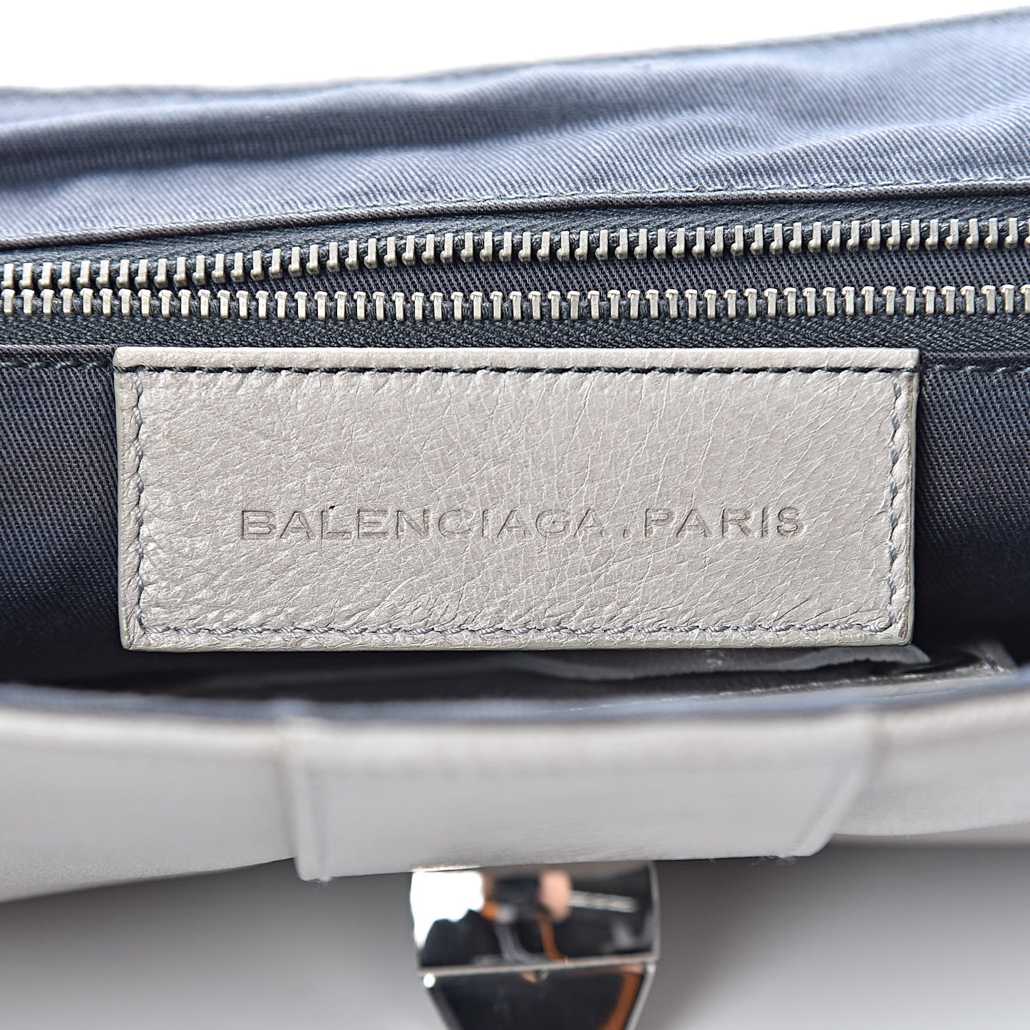 Chevre Stingray Clutch Grey