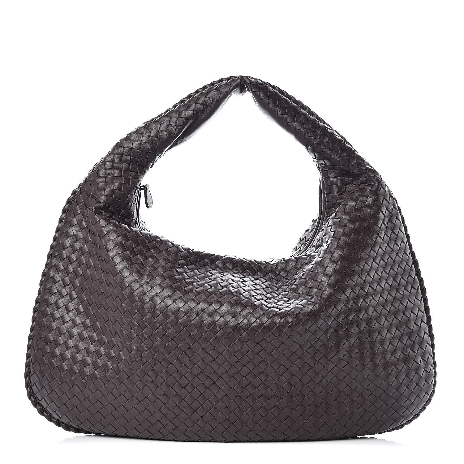 Bottega Veneta Nappa Intrecciato Maxi Veneta Hobo Ebano 1 of 9