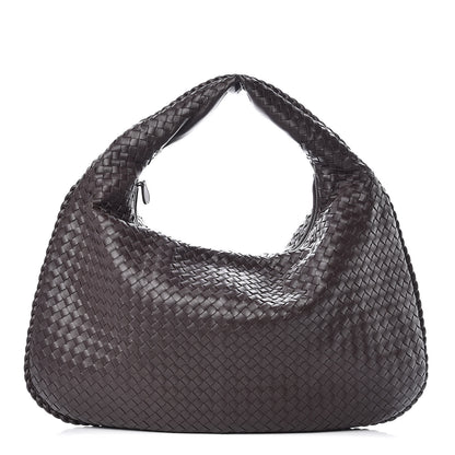 Bottega Veneta Nappa Intrecciato Maxi Veneta Hobo Ebano 1 of 9