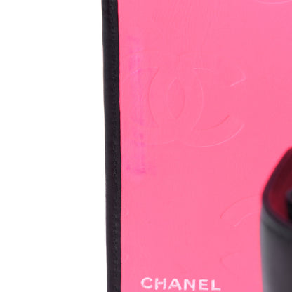 Chanel Calfskin Quilted Small Cambon Agenda Planner Black White 4 of 4