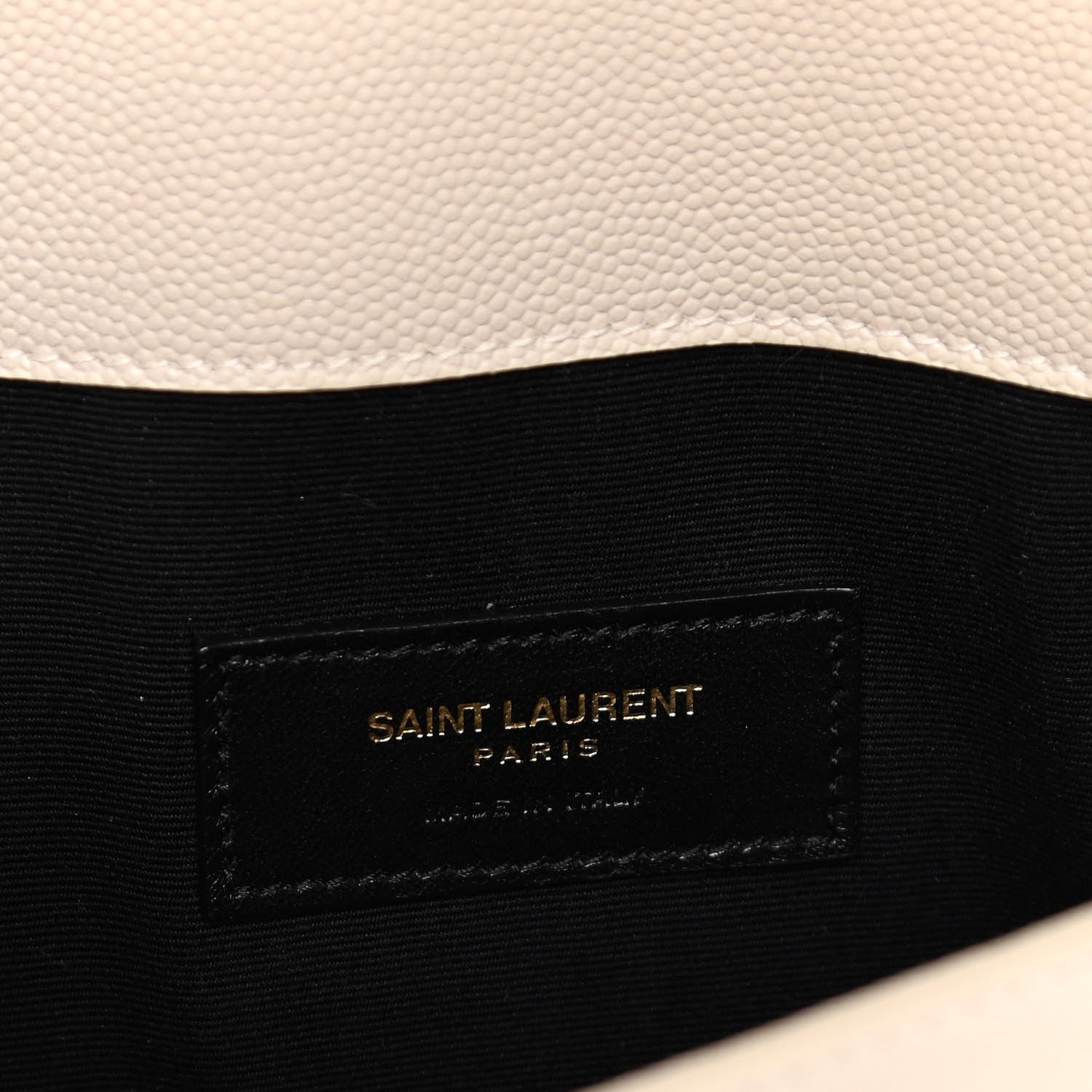 Saint Laurent Grain De Poudre Uptown Pouch Crema Soft 6 of 8