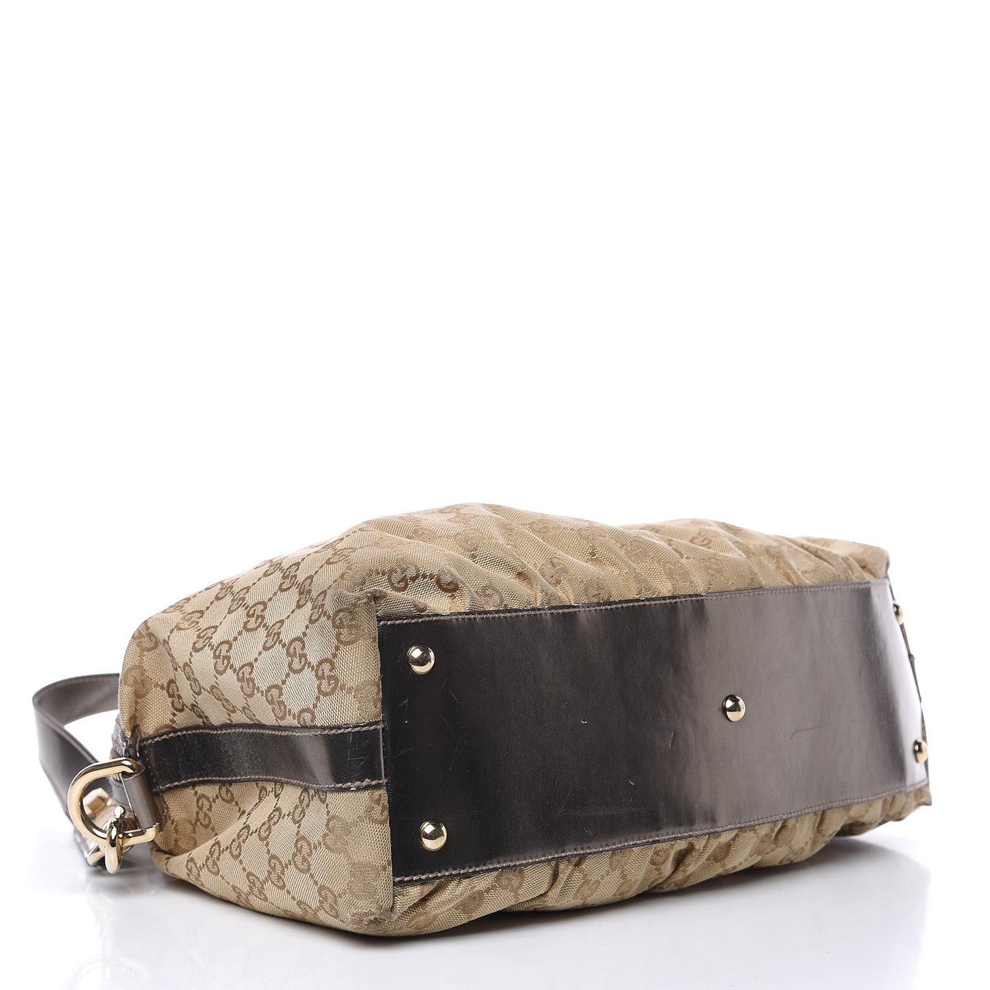 Monogram Pop Bamboo Top Handle Tote Pewter