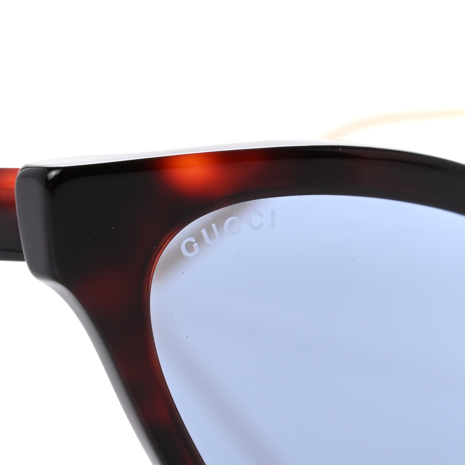 Gucci Acetate Cat Eye GG0597S Sunglasses Havana 6 of 6