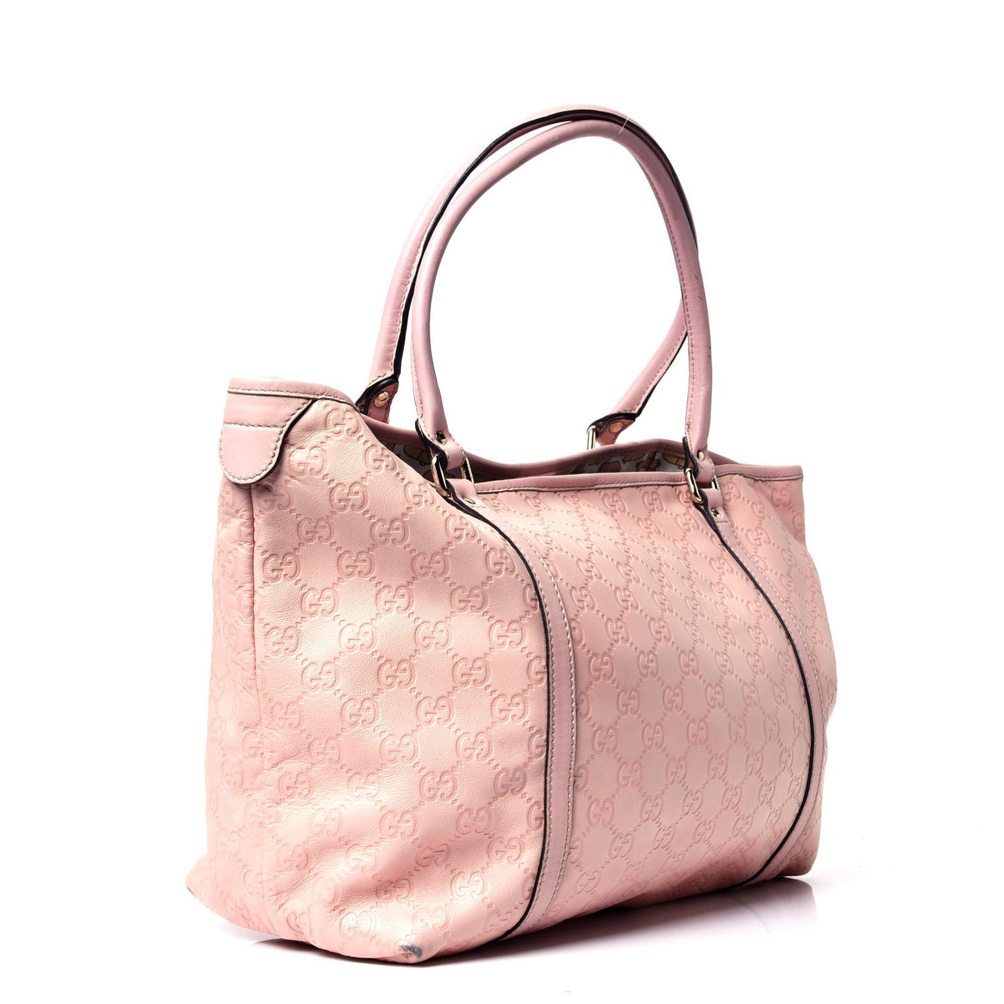 Guccissima Medium Joy Tote Pink
