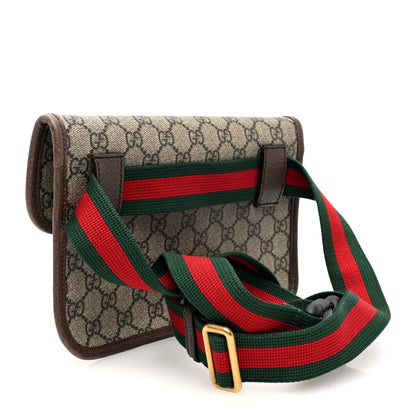 Gucci GG Supreme Monogram Neo Vintage Web Belt Bag Brown 3 of 10