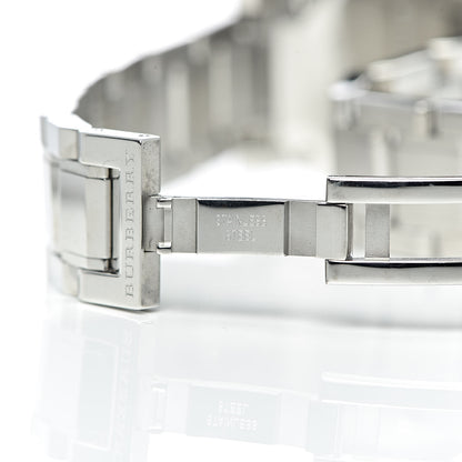 Burberry Stainless Steel Diamond Mother of Pearl 27mm Heritage Quartz Watch BU9224 6 of 6