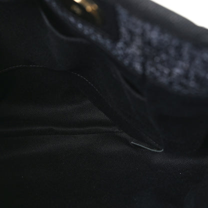 Chanel Lurex Boucle Mini Deauville Tote Black 5 of 11
