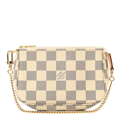 Louis Vuitton Damier Azur Mini Pochette Accessories 1 of 6