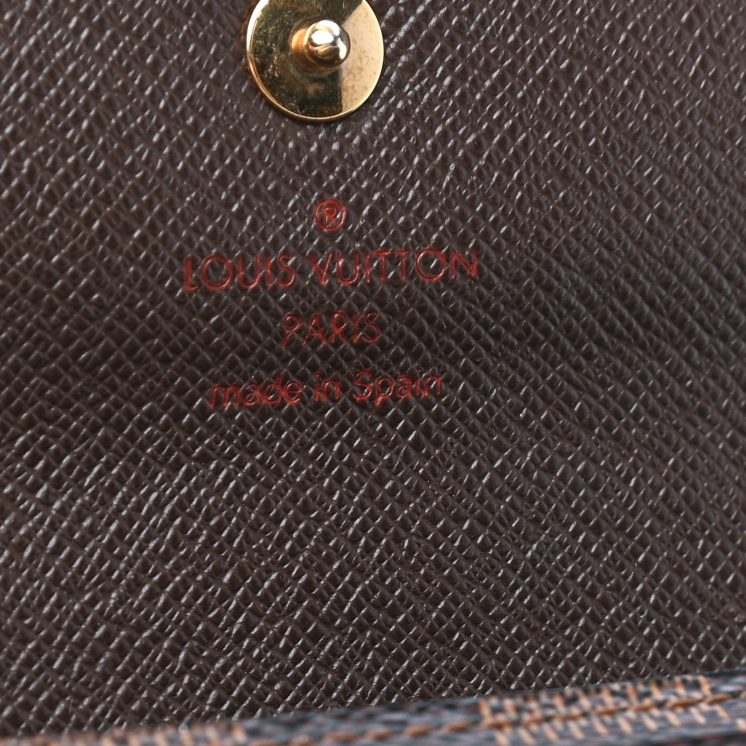 Louis Vuitton Damier Ebene Alexandra Wallet 6 of 8