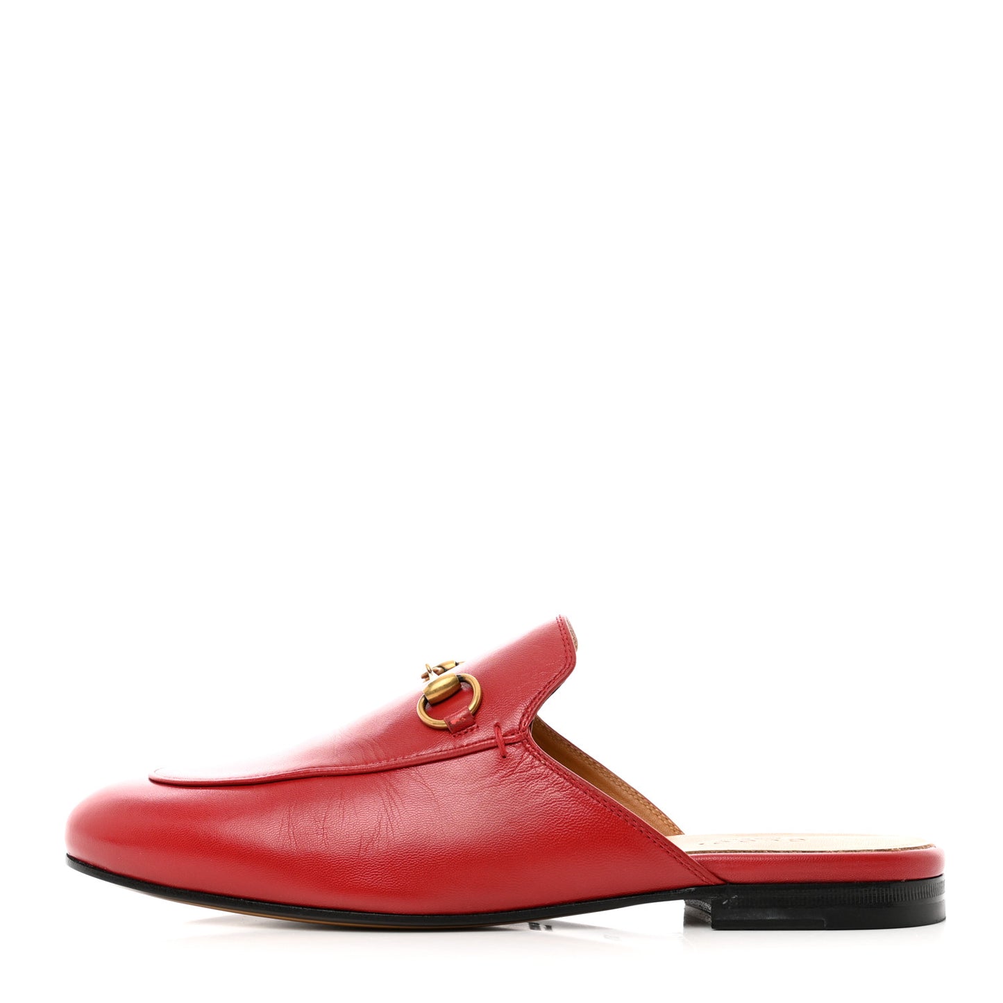 Malaga Kid Womens Princetown Slippers 37.5 Hibiscus Red