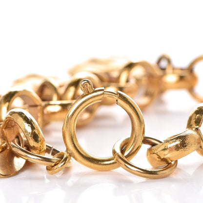 Chanel CC Charm Bracelet Gold 3 of 5