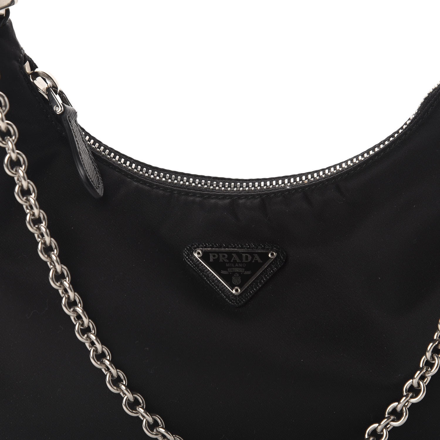 Prada Nylon Re-Edition 2005 Shoulder Bag Black 11 of 11