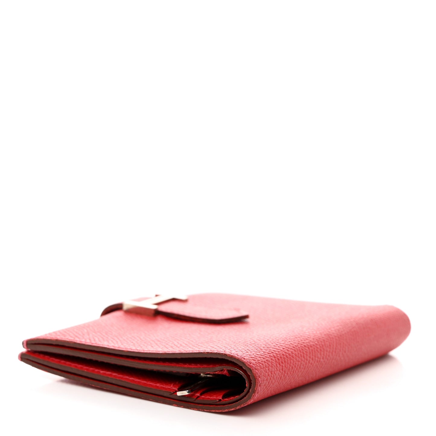 Epsom Bearn Compact Wallet Rouge Casaque
