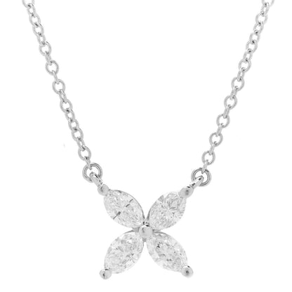 Tiffany Platinum Diamond Small Victoria Necklace 4 of 6