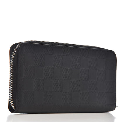 Louis Vuitton Damier Infini Vertical Wallet Black 3 of 8
