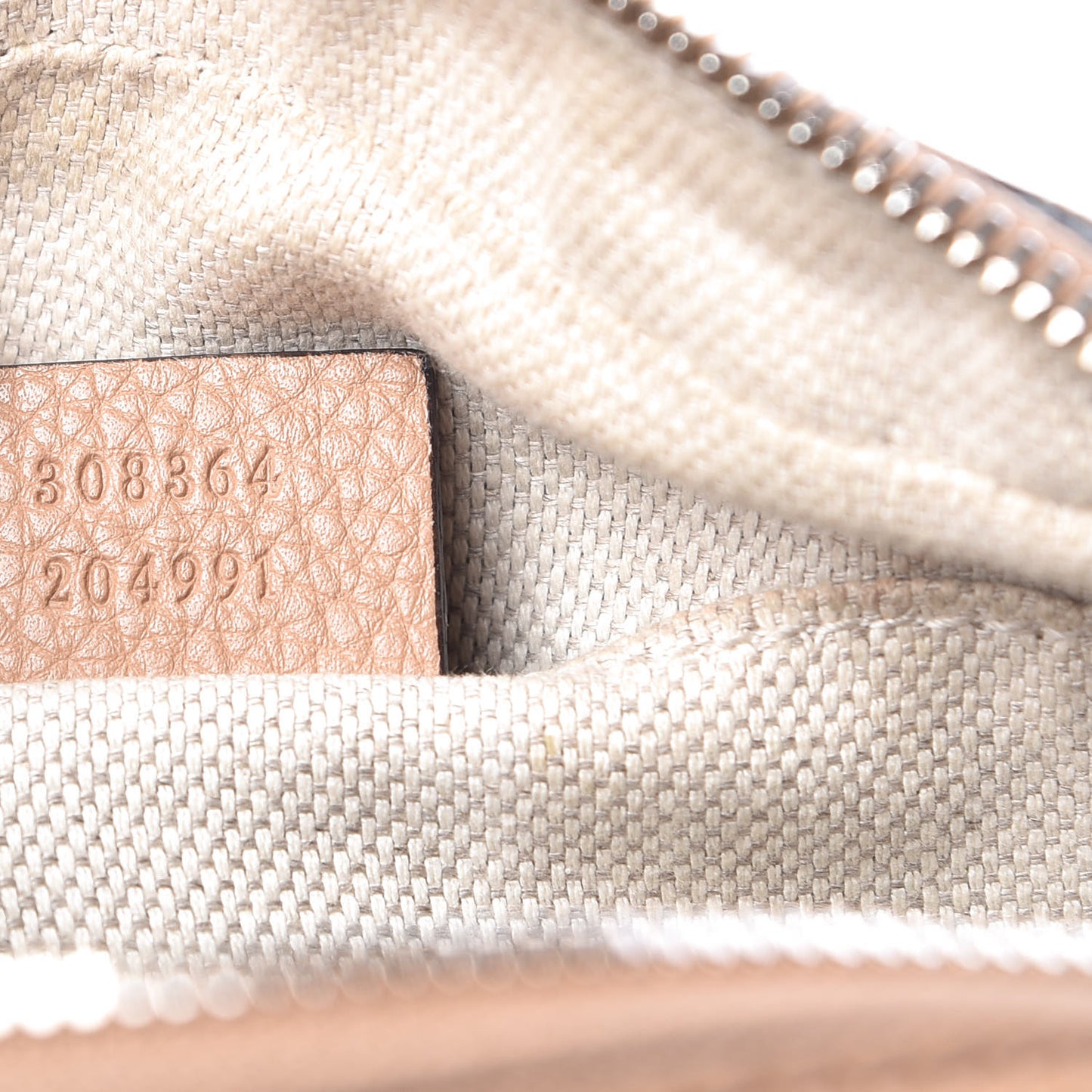 Pebbled Calfskin Small Soho Disco Bag Camelia