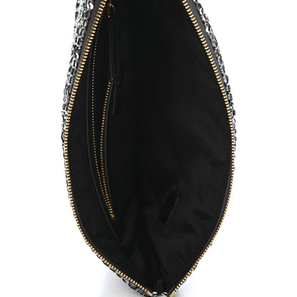 Chanel Sequins Medium 19 Pouch Silver 7 of 8
