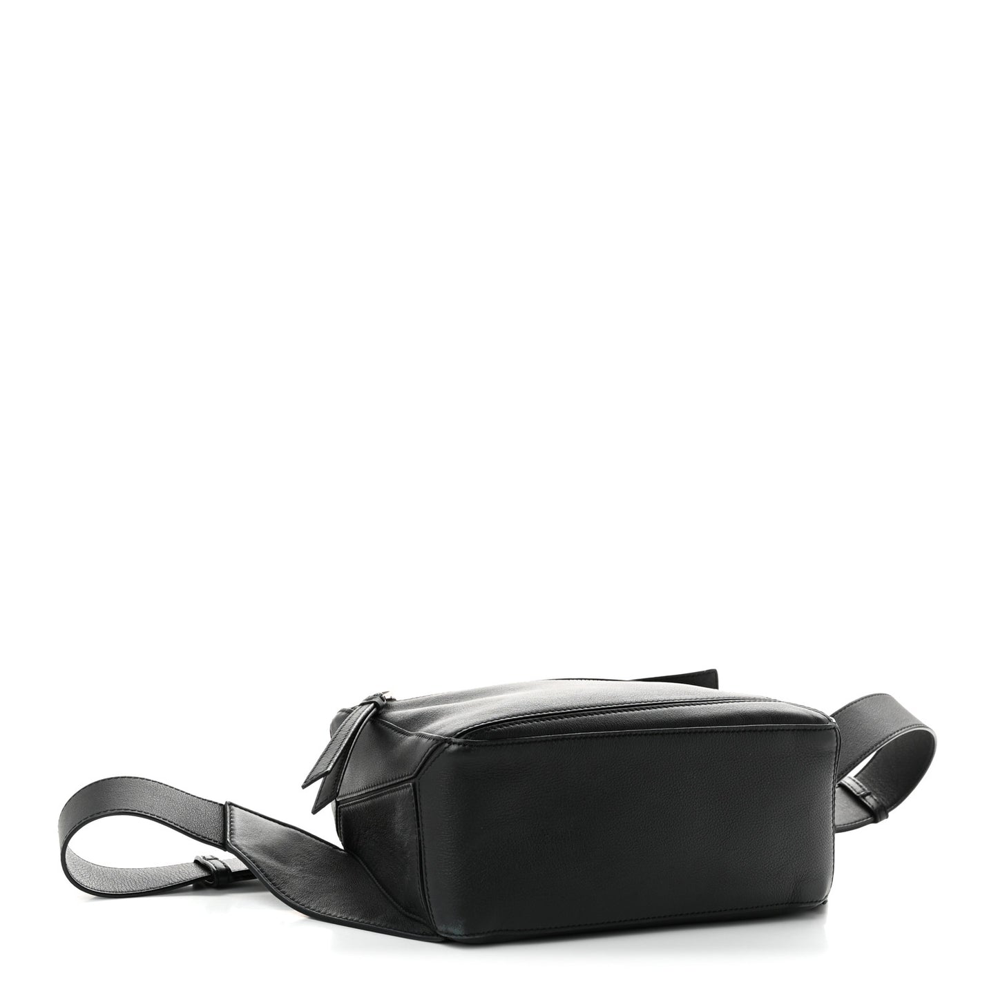 Calfskin Small Puzzle Bumbag Black