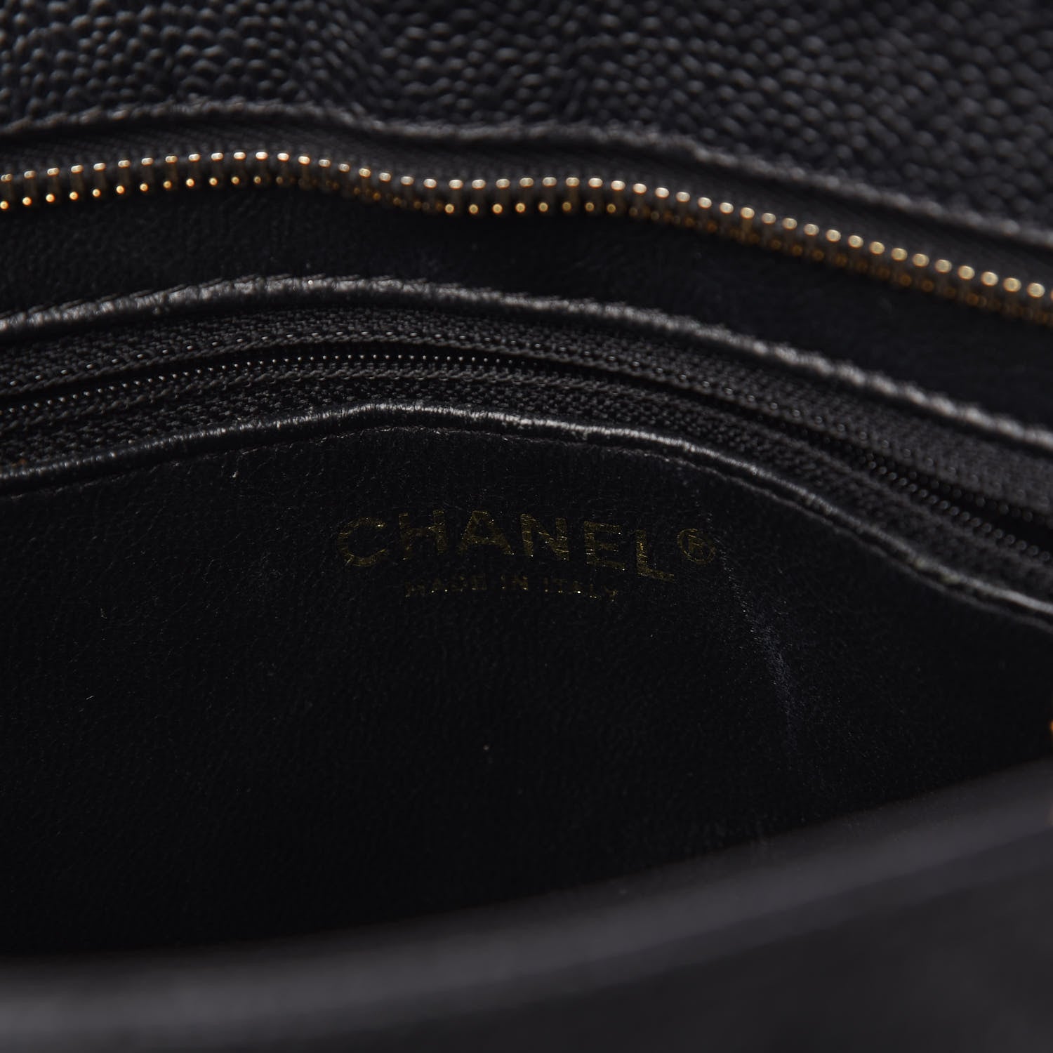 Chanel Caviar Quilted Medallion Tote Black 8 of 11