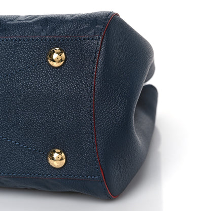 Louis Vuitton Empreinte Montaigne MM Marine Rouge 8 of 8