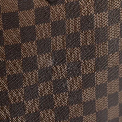 Louis Vuitton Damier Ebene Neo Neverfull MM Rose Ballerine 27 of 28