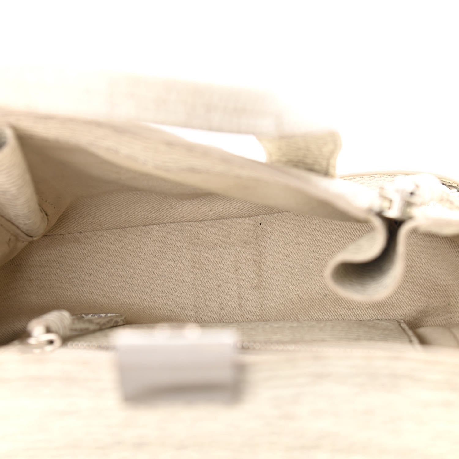 3.1 Phillip Lim Shark Embossed Textured Calfskin Mini Pashli Satchel Ivory Dove 7 of 12