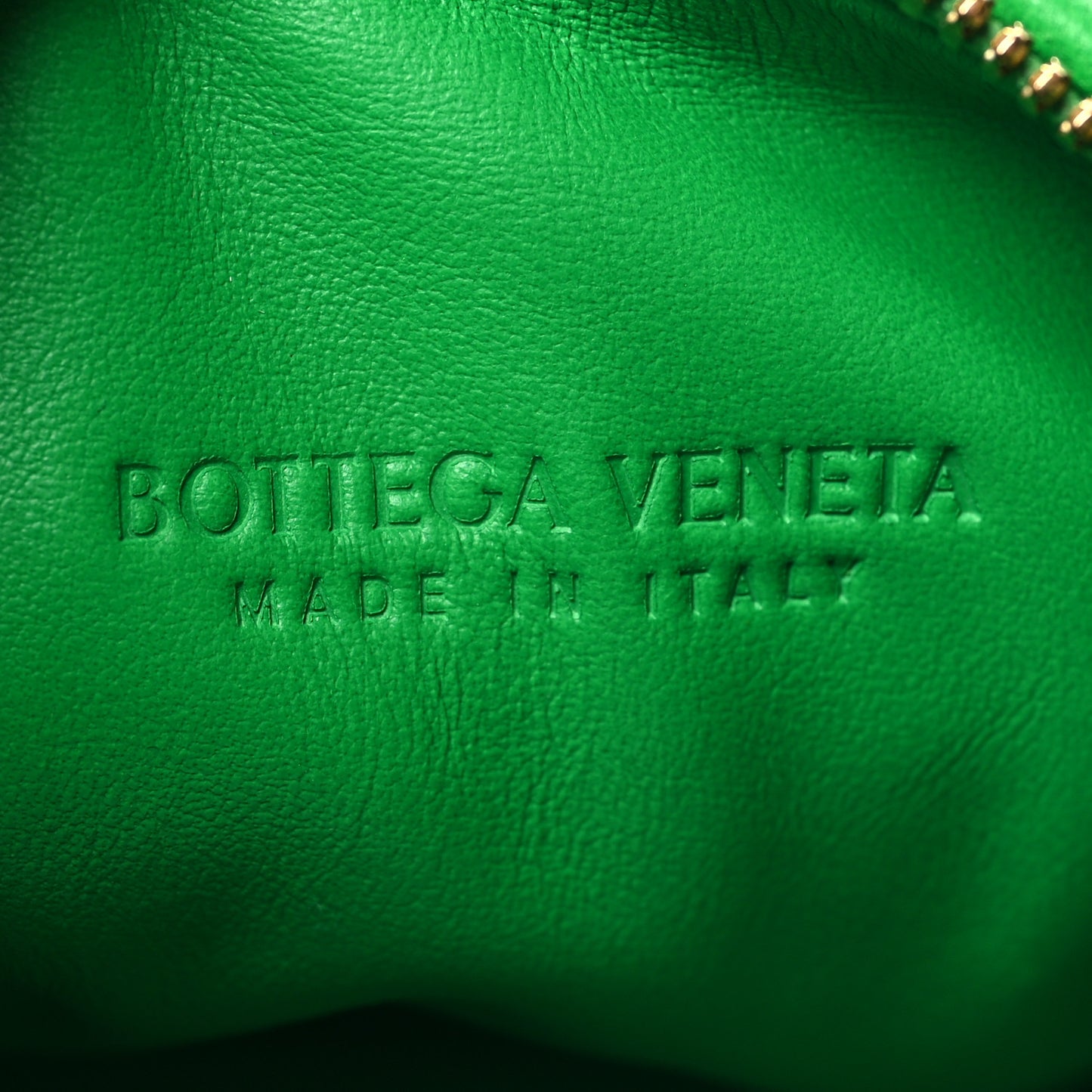BOTTEGA VENETA Nappa Intrecciato Mini Jodie Grass