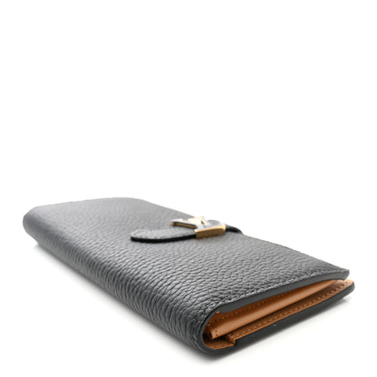 Louis Vuitton Taurillon LV Vertical Capucines Wallet Black Arizona 4 of 6