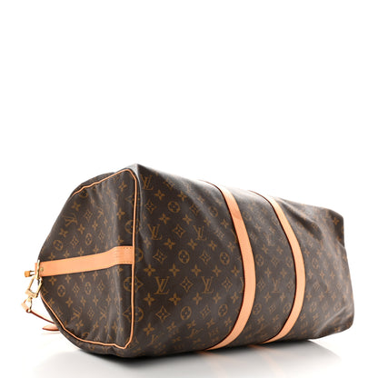 Louis Vuitton Monogram Keepall Bandouliere 55 3 of 19