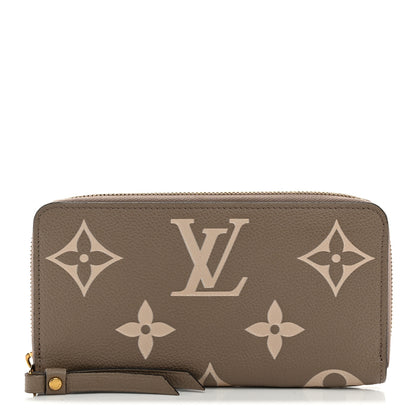 Louis Vuitton Empreinte Monogram Giant Zippy Wallet Tourterelle Creme 1 of 6