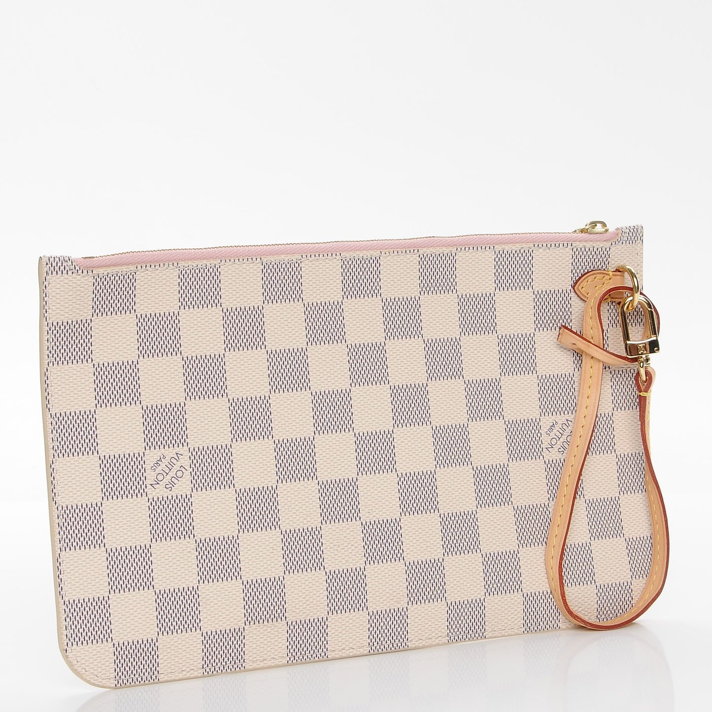 Damier Azur Neverfull MM GM Pochette Rose Ballerine