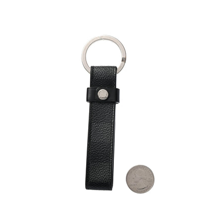 Louis Vuitton Damier Infini LV Dragonne Key Holder Onyx 2 of 3
