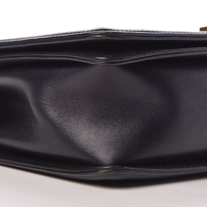 Chanel Lambskin Quilted New Medium Boy Flap Black 9 of 13