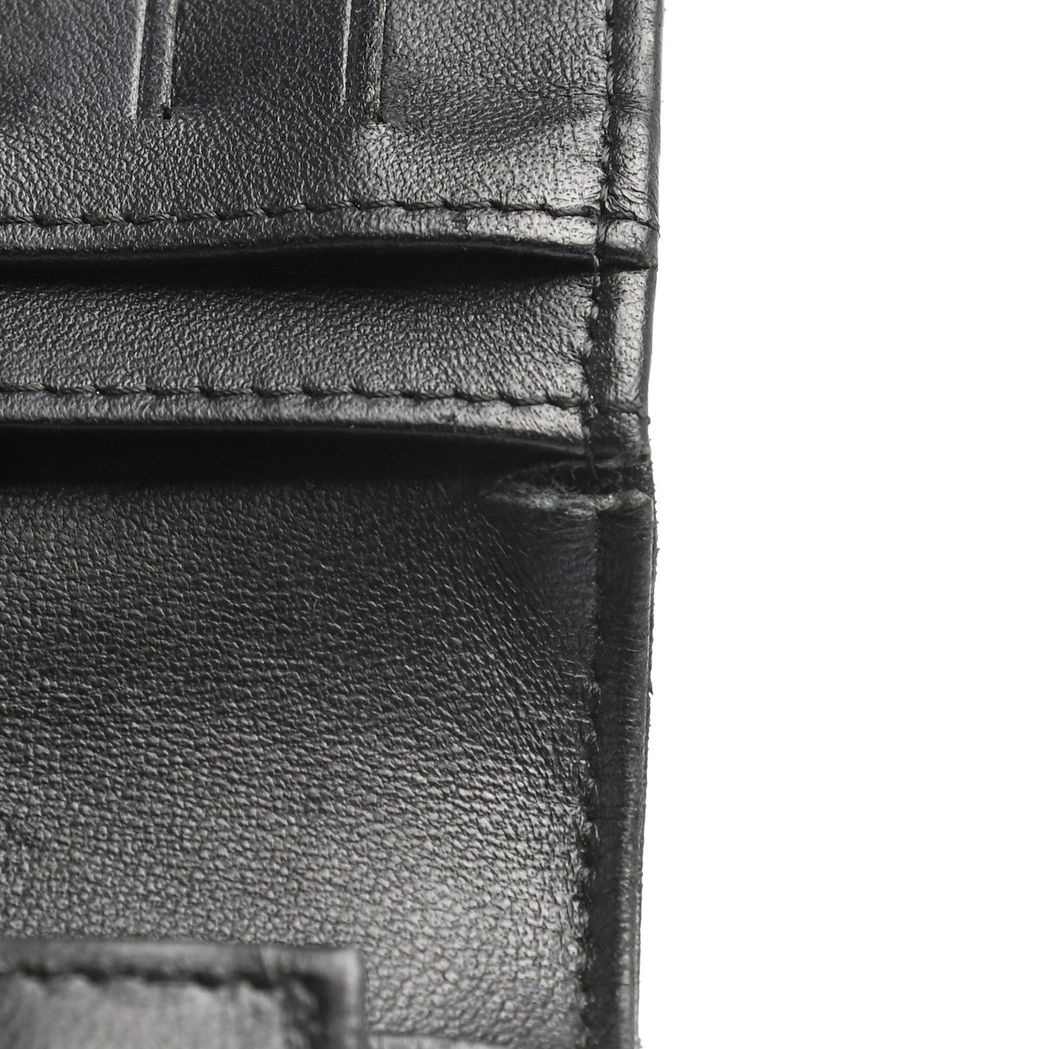 Chanel Lambskin Quilted Boy Yen Wallet Black 14 of 16