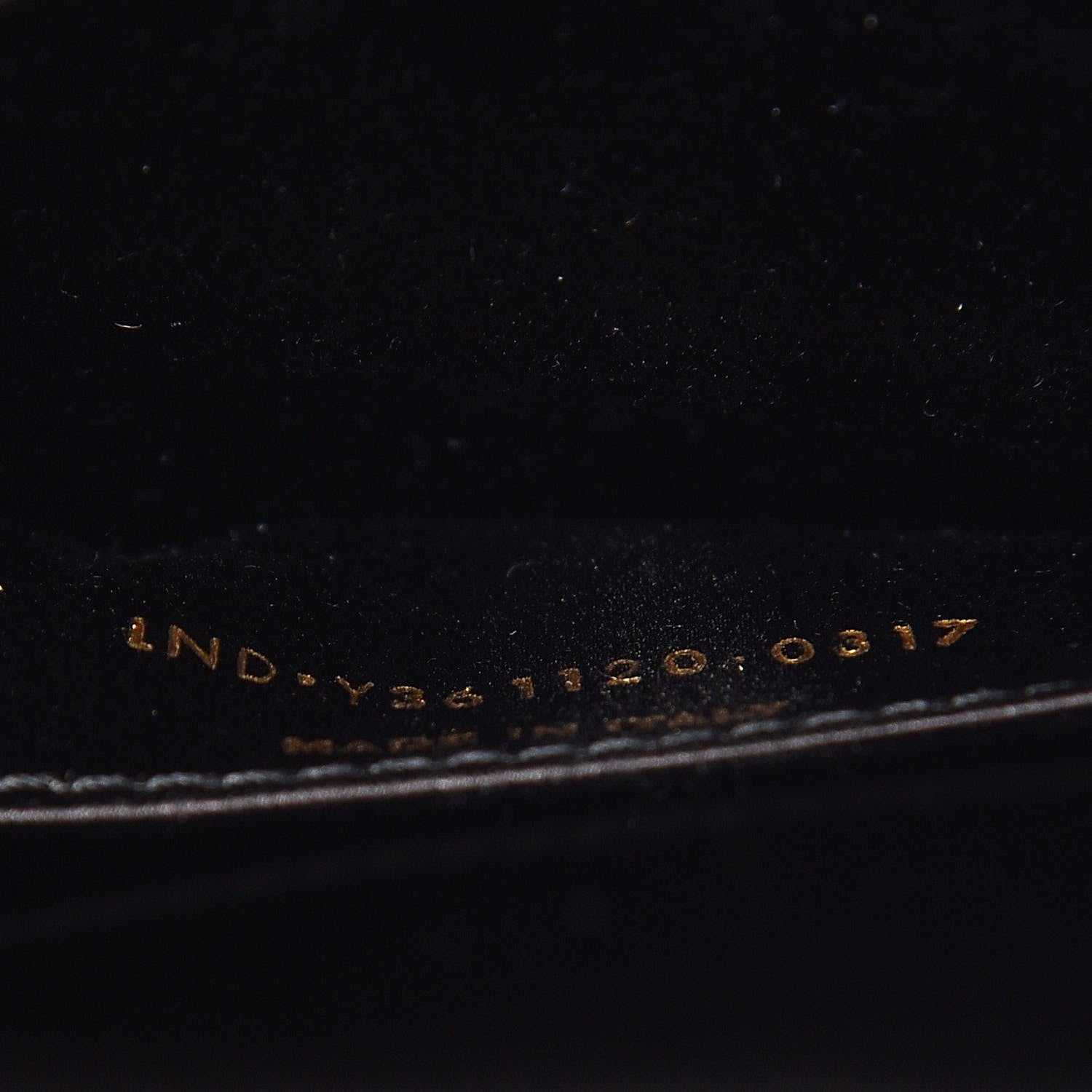 Saint Laurent Calfskin Monogram Large Belle De Jour Clutch Black 8 of 8