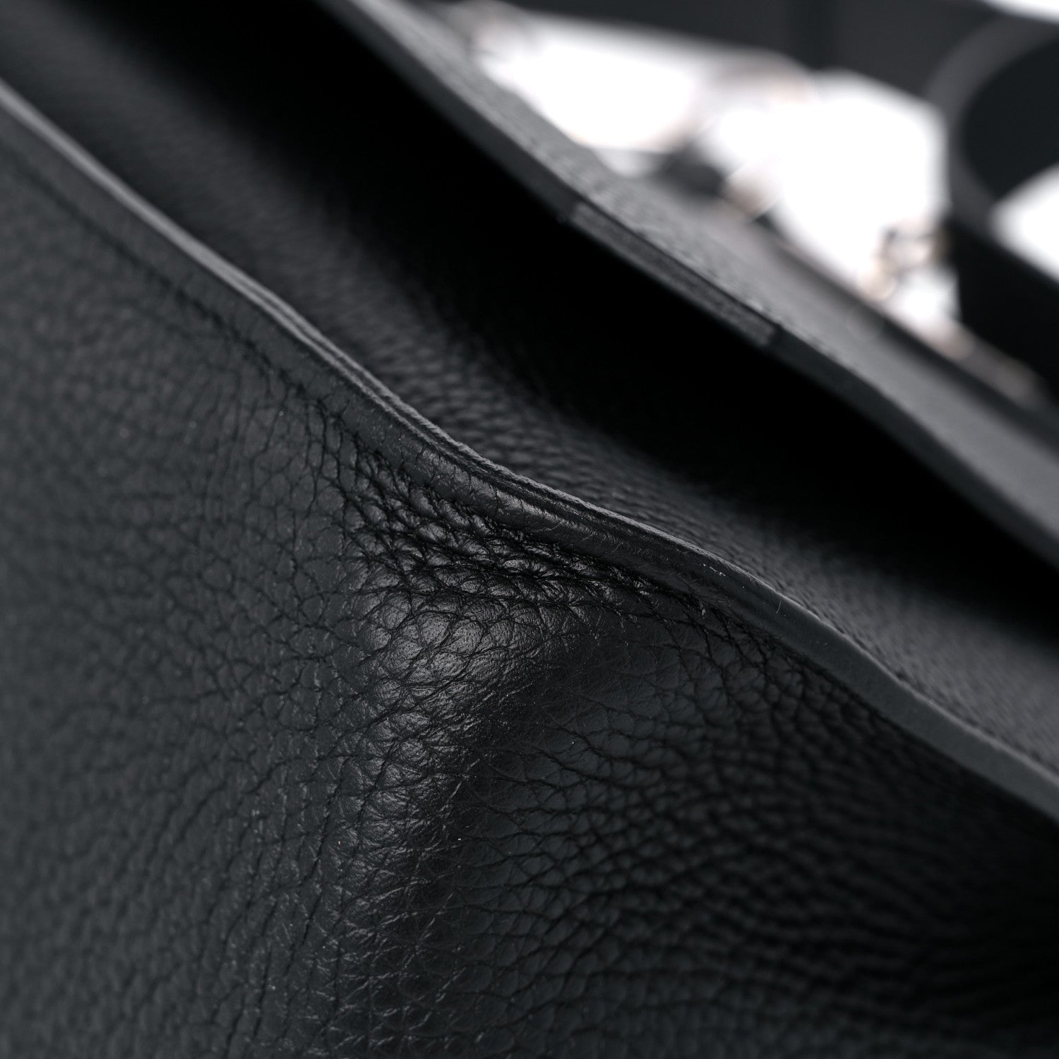 Hermes Taurillon Clemence Jypsiere 34 Black 8 of 11