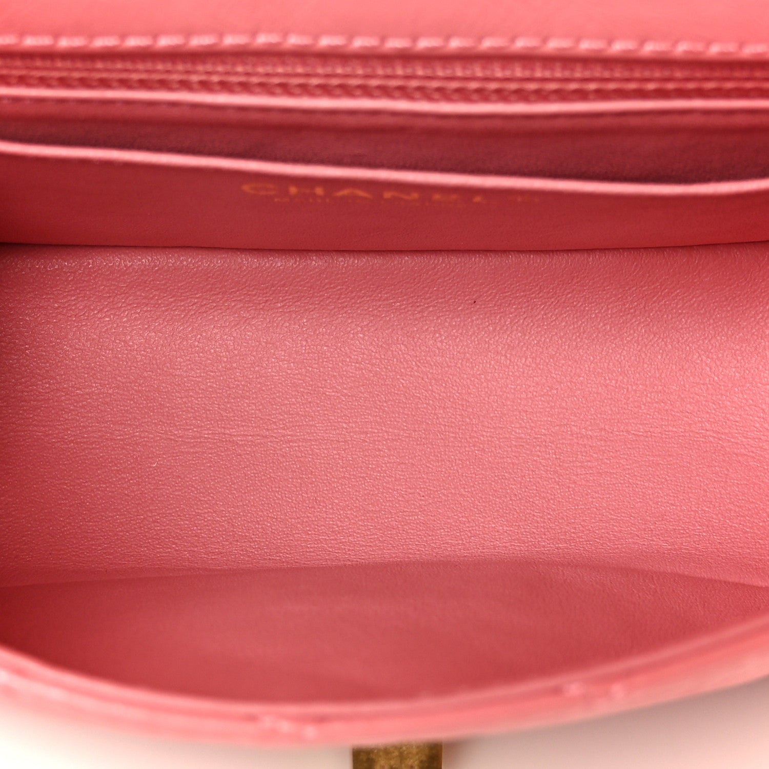 Chanel Aged Calfskin Quilted 2.55 Reissue Mini Flap Pink 5 of 10