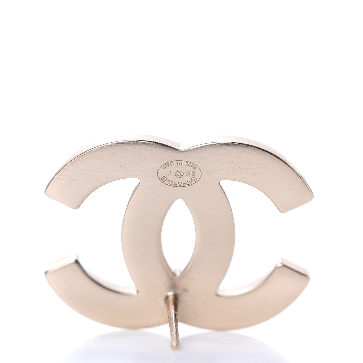 Pearl CC Earrings Light Gold