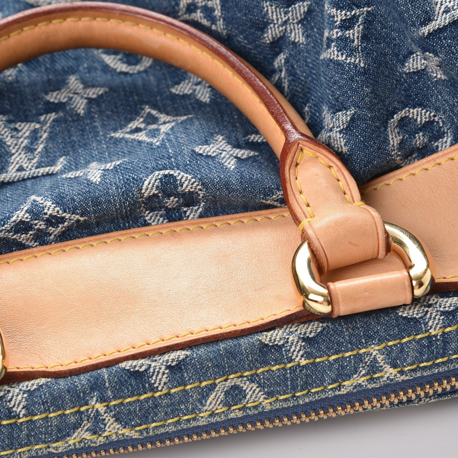 Louis Vuitton Monogram Denim Neo Speedy Blue 11 of 19