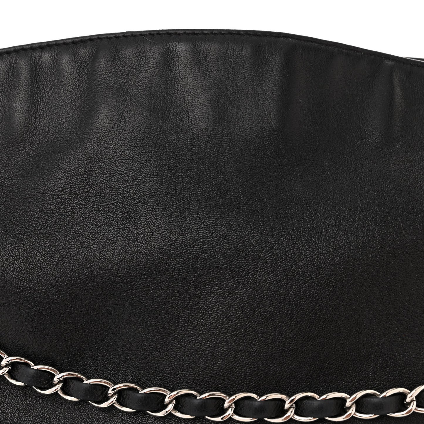 Lambskin Medium Ultimate Soft Tote Black