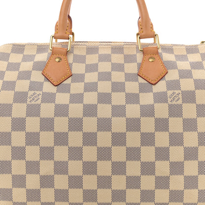 Louis Vuitton Damier Azur Speedy 30 8 of 10