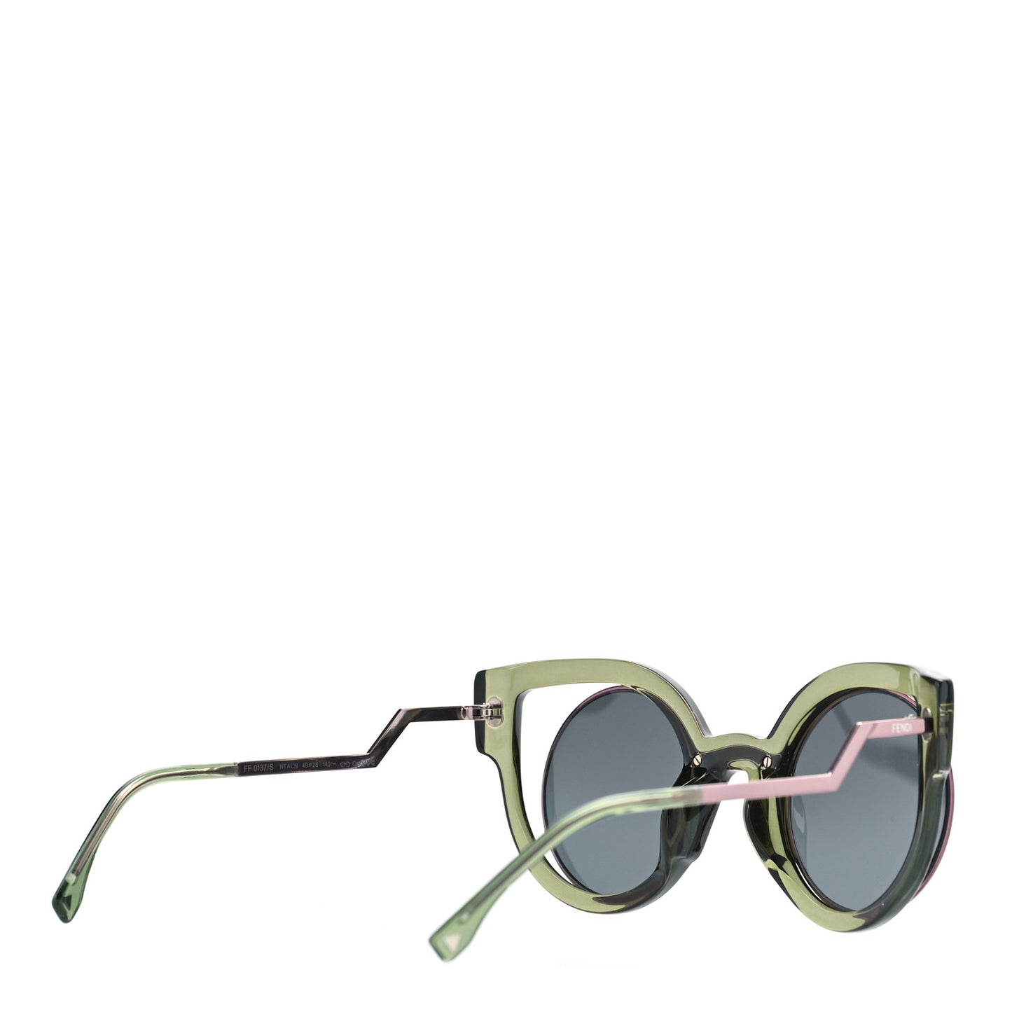 Paradeyes Sunglasses FF 0137/S Green Pink