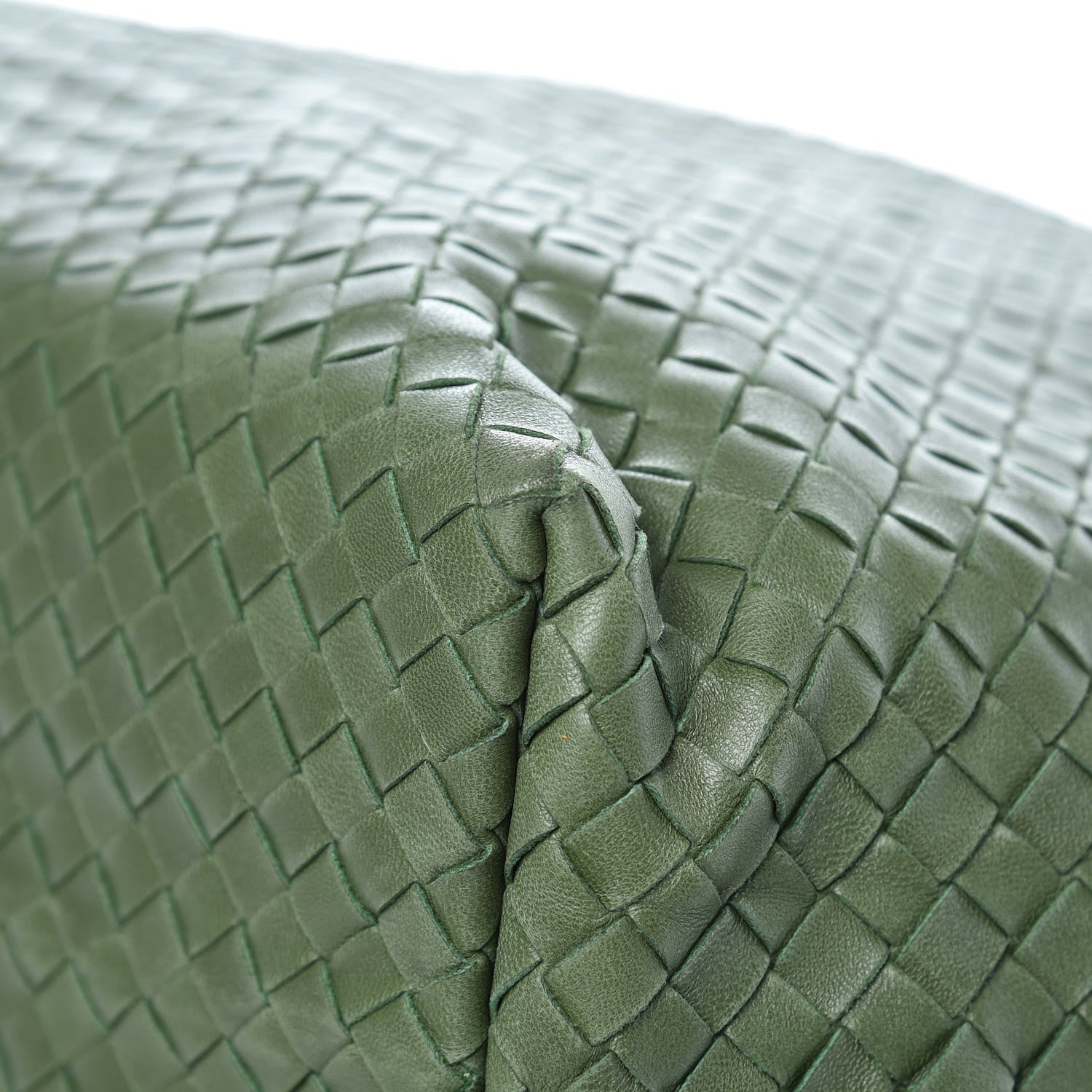 Bottega Veneta Nappa Intrecciato Shoulder Bag Foglia 10 of 13
