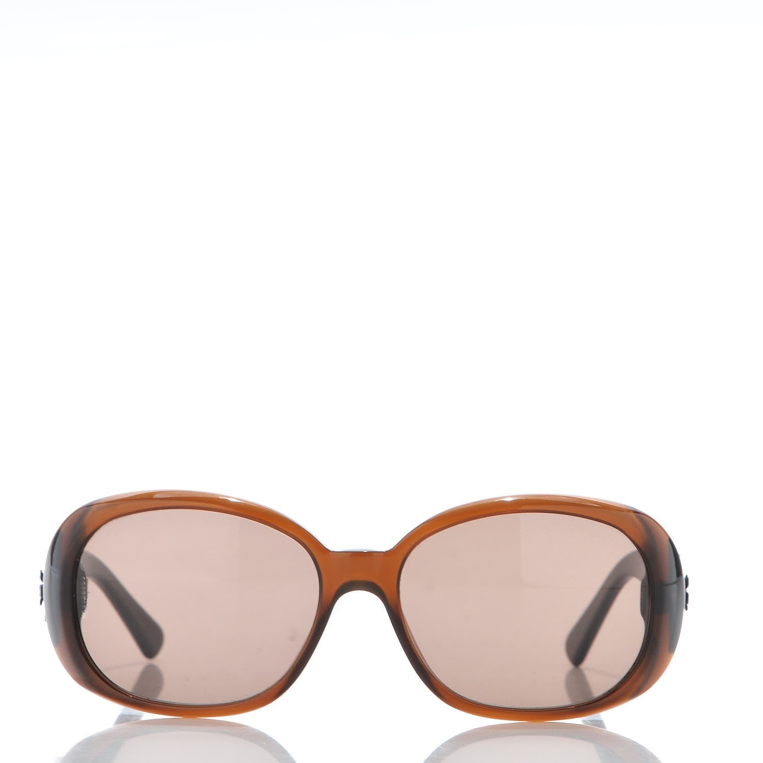 Chanel Camellia CC Sunglasses 5113 Brown 2 of 7