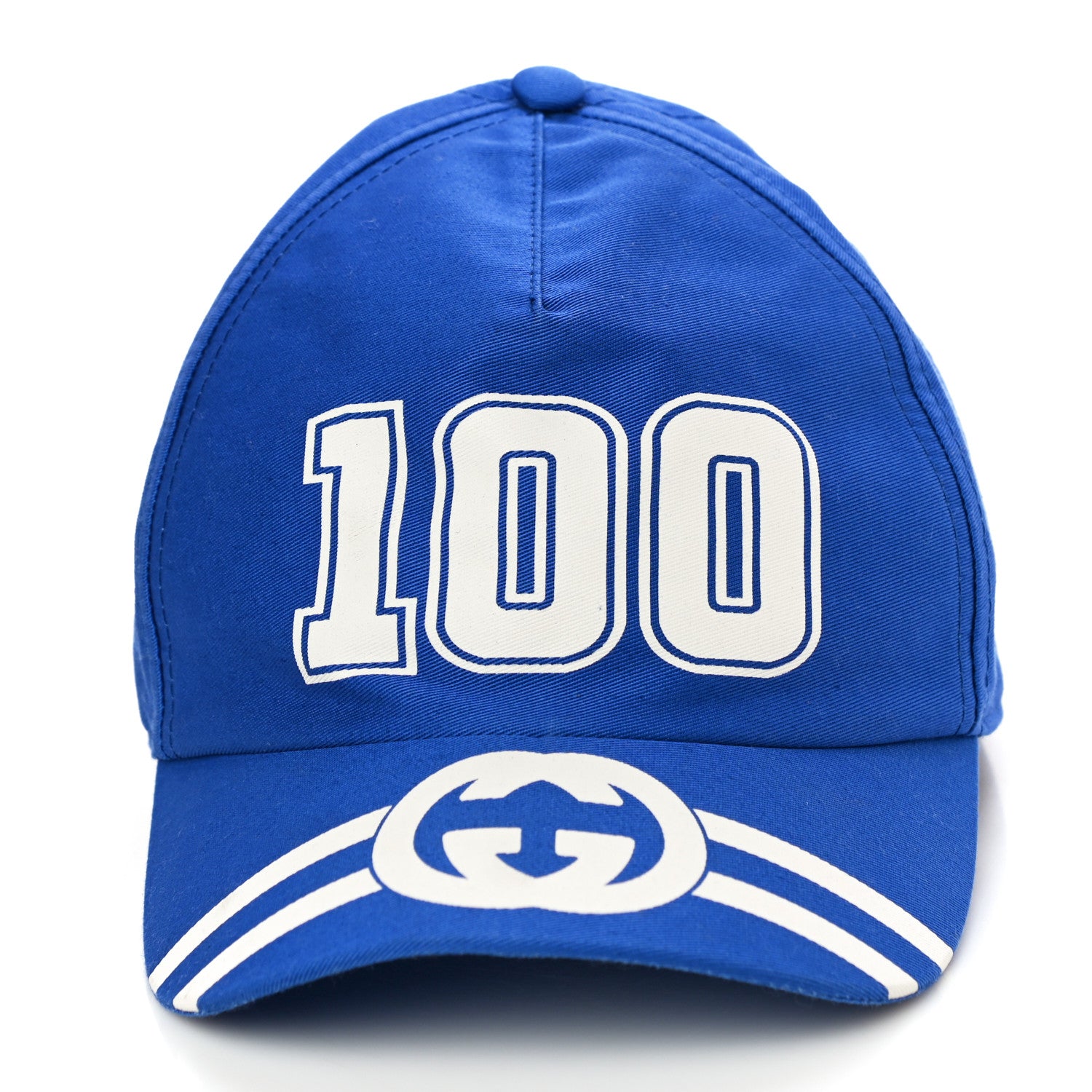 Gucci Cotton 100 Baseball Hap L Royal Blue 3 of 8