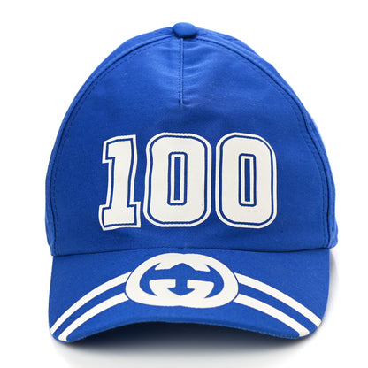 Gucci Cotton 100 Baseball Hap L Royal Blue 3 of 8