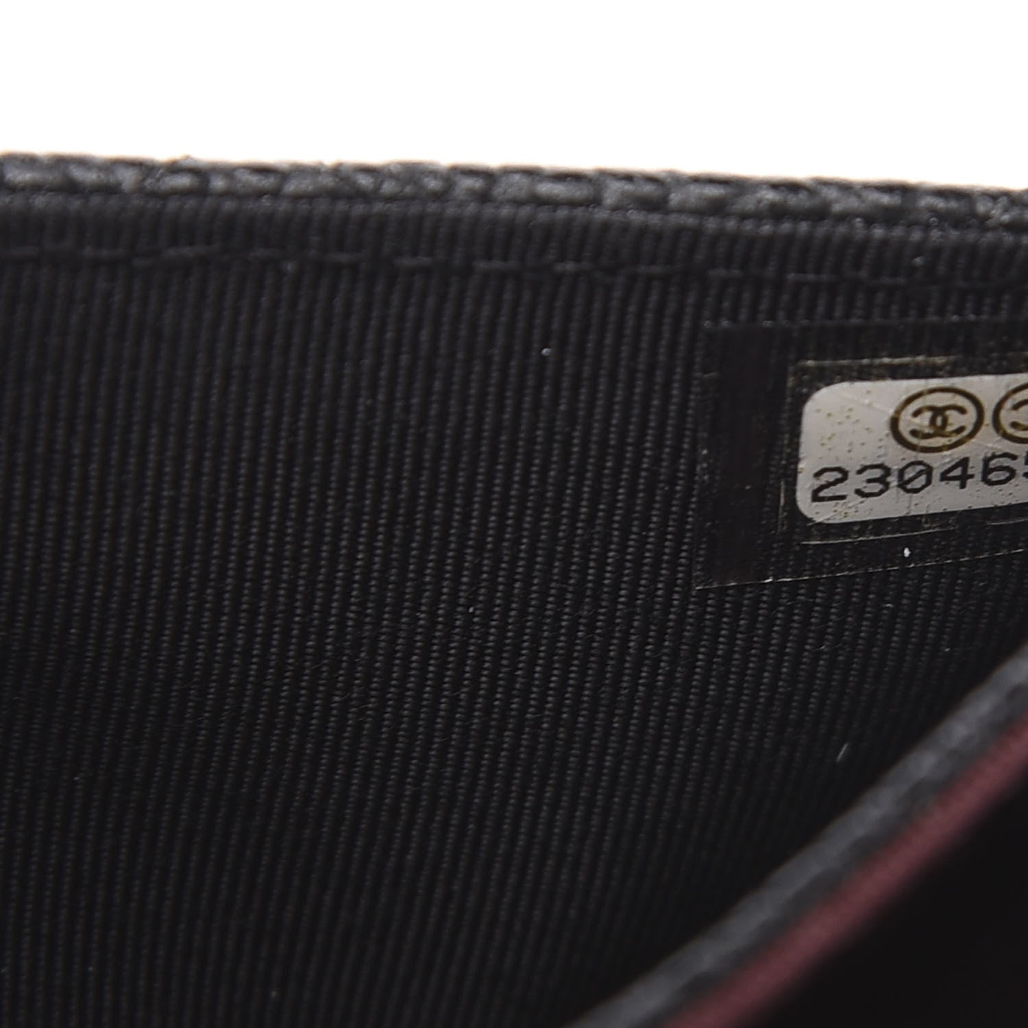 Chanel Caviar Quilted Flap Card Holder Black 7 of 8
