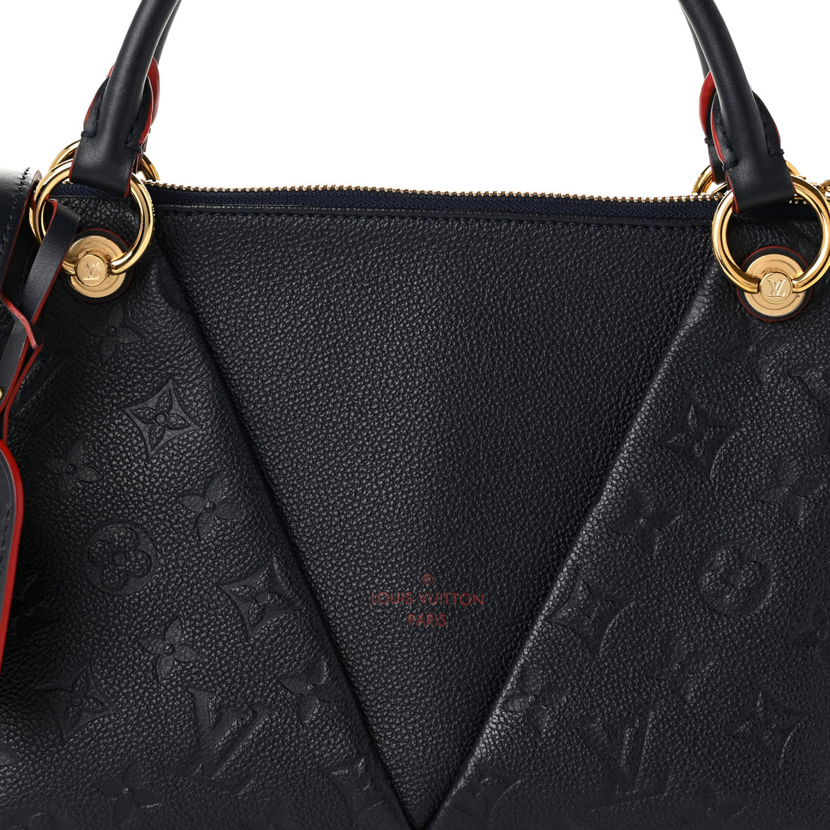 Empreinte V Tote BB Marine Rouge